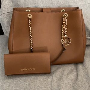 ***SOLD***Michael Kors bag with matching wallet